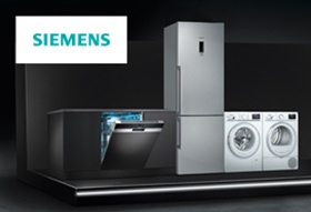 Profiteer van 15% korting op geselecteerde huishoudapparaten van Siemens