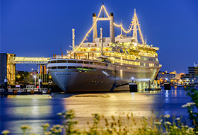 Overnacht op het iconische ss Rotterdam vanaf €67,- per persoon 