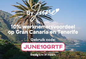 Op vakantie naar Gran Canaria of Tenerife, nu met 10% korting!